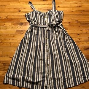 Striped Time and Tru dress